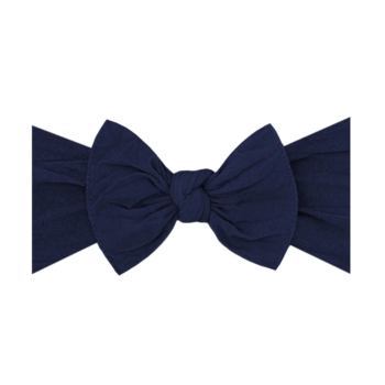 Baby Bling Bows Babybling Headband: Knot - Navy