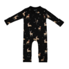 Kyte Clothing Kyte: Zipper Romper - Midnight Deer