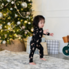 Kyte Clothing Kyte: Zipper Romper - Midnight Deer
