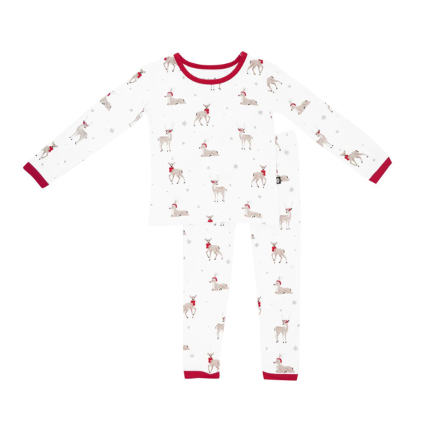 Kyte Clothing Kyte: Long Sleeve Toddler PJ - Cloud Deer