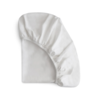 Mushie Mushie: Stretchy MINI Crib Sheet - White
