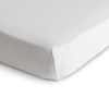 Mushie Mushie: Stretchy MINI Crib Sheet - White