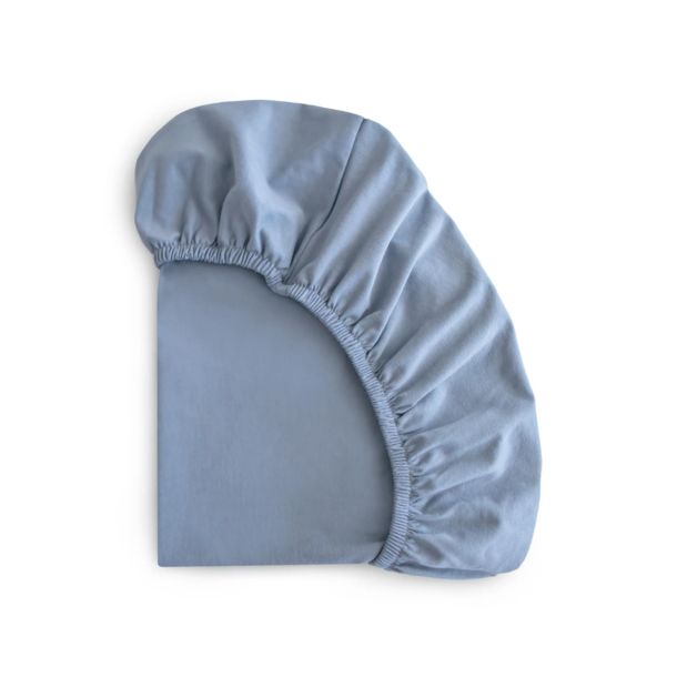 Mushie Mushie: Stretchy MINI Crib Sheet - Tradewinds