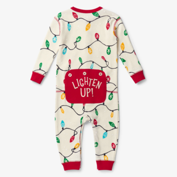 Hatley/Little Blue House Hatley: Holiday Lights Baby Union Suit