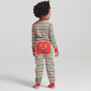 Hatley/Little Blue House Hatley: Jingle All The Way Kids Union Suit