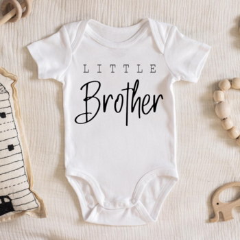 Claire & Bella (Faire) Claire & Bella: Little Brother Onesie