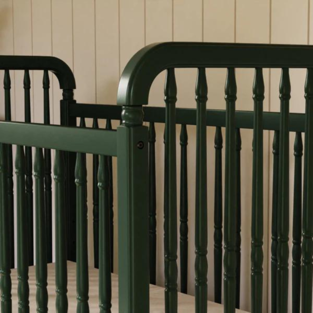 Million Dollar Baby MDB: Liberty 3 in 1 Spindle Convertible Crib (w toddler conversion)