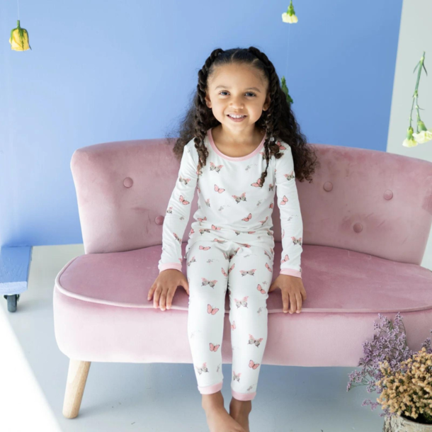 Kyte Clothing Kyte: Toddler Long-Sleeve PJ Set -Unicorn