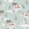 Little Joy Co Little Joy: Zipper Romper - Santa