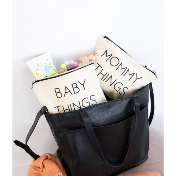 Pearhead Mommy and Baby Travel Pouch (2pc)