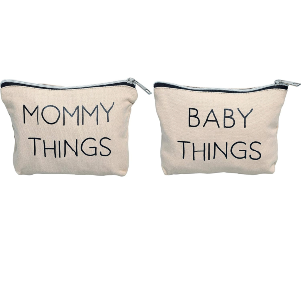 Pearhead Mommy and Baby Travel Pouch (2pc)