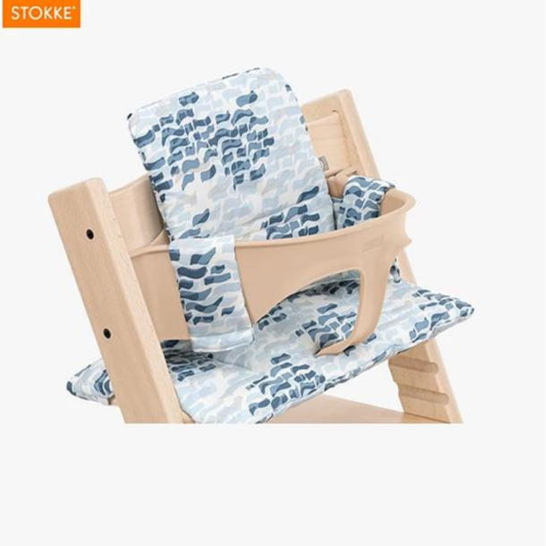 Stokke Stokke: Tripp Trapp Cushion - Waves Blue