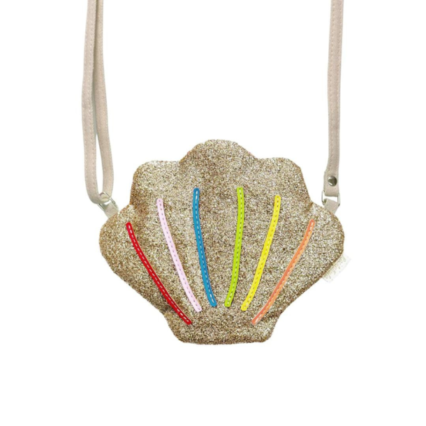 Rockahula Kids (Faire) Rockahula: Rainbow Shell Glitter Bag