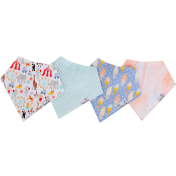 Copper Pearl Copper Pearl: Bandana Bib 4pk - Bailey