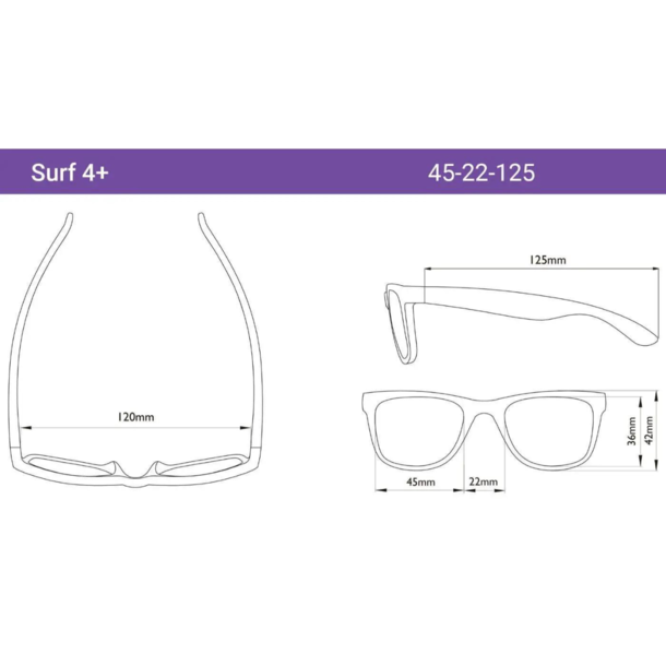 Real Kids Shades Real Shades: Surf Sunglasses - 4 - 6 Years