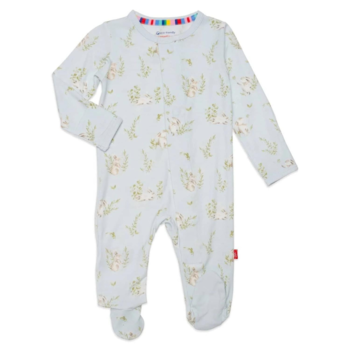 Magnificient Baby Magnetic Me: Magnetic Footie - Hoppily Ever After (Blue)