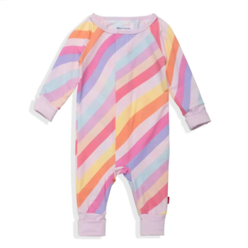 Magnificent Baby Magnetic Me: Magnetic Convertible Coverall  - Pink Shine