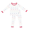 Kyte Clothing Kyte: Toddler Long-Sleeve PJ Set - Cloud Rainbow Heart