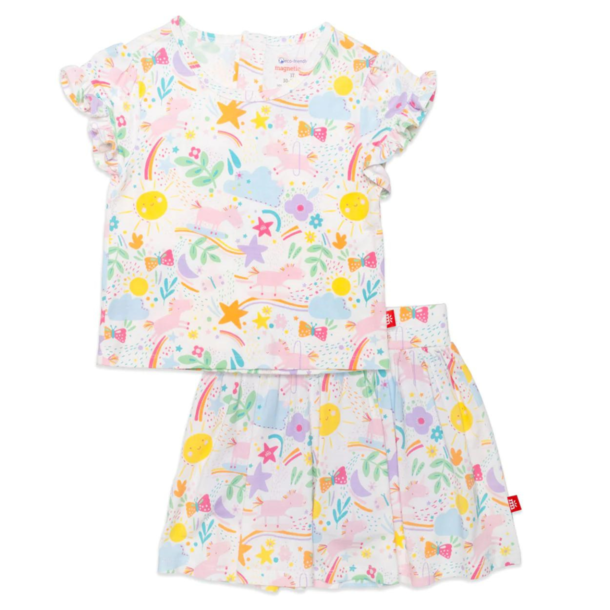 Magnificent Baby Magnetic Me: Magnetic TOP & Skort - Sunny Days