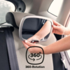 Diono Diono: Easy View Car Mirror - Plus Silver