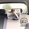 Diono Diono: Easy View Car Mirror - Plus Silver