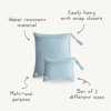 Mushie Mushie: Water Resistant Wet Bag 2pk -