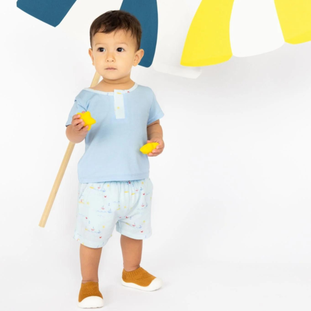 Magnificient Baby Magnetic Me: Magnetic Top & Shorts - Sail-ebrate