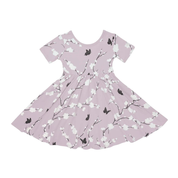 Kyte Clothing Kyte: Twirl Dress - Cherry Blossom