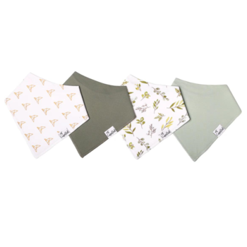 Copper Pearl Copper Pearl: Bandana Bib 4pk - Haven