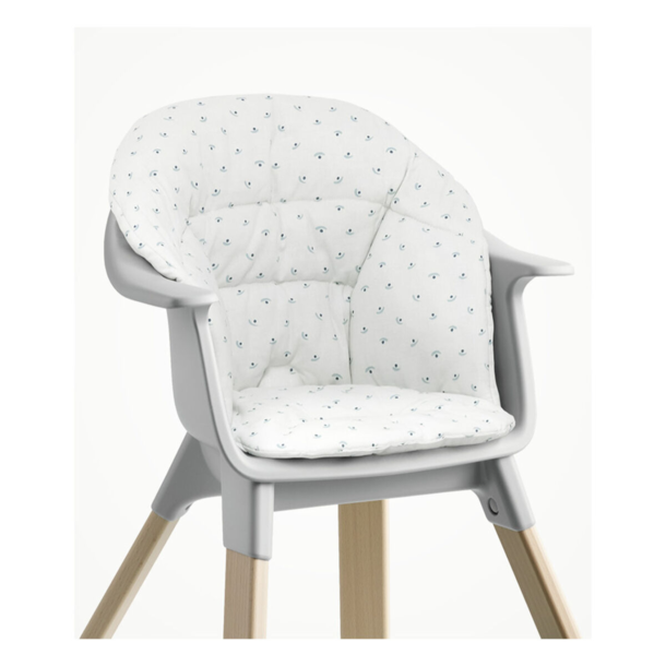 Stokke Stokke: Clikk High Chair Cushion - Blueberry Boat