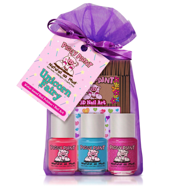 Piggy Paint Piggy Paint Nail Polish: Gift Set - Unicorn Fairy