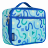 Wildkin Wildkin: Insulated Lunch Box- Blue Confetti