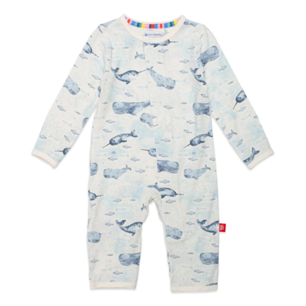 Magnificent Baby Magnetic Me: Magnetic Daytime Coverall  - Fanta Sea Cove