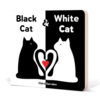 Sourcebooks Black Cat & White Cat Book