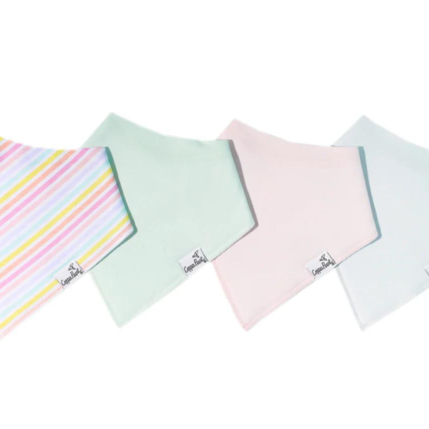 Copper Pearl Copper Pearl: Bandana Bib 4pk - Lucky