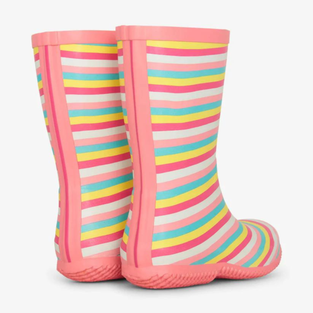 Hatley/Little Blue House Hatley: Pretty Stripes Rain Boots-