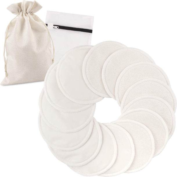 Washable Organic Nursing Pads - (14 pack)