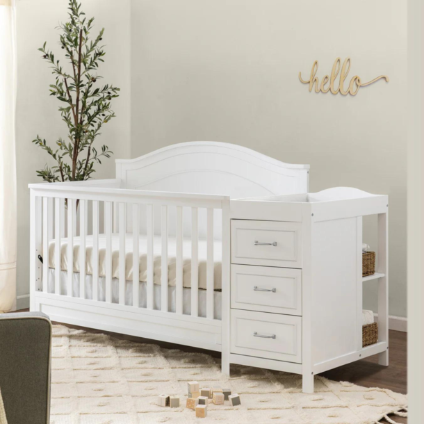 Million Dollar Baby MDB: Charlie 4-in-1 Convertible Crib and Changer-