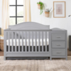 Million Dollar Baby MDB: Charlie 4-in-1 Convertible Crib and Changer-