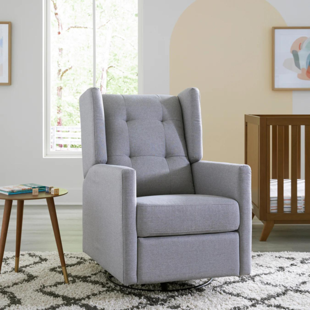 Million Dollar Baby MDB: Maddox Swivel Recliner and Glider-