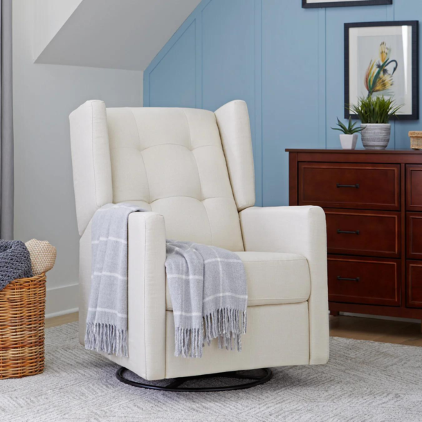 Million Dollar Baby MDB: Maddox Swivel Recliner and Glider-