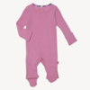 Magnificent Baby Magnetic Me: Ribbed Footie - Mauve