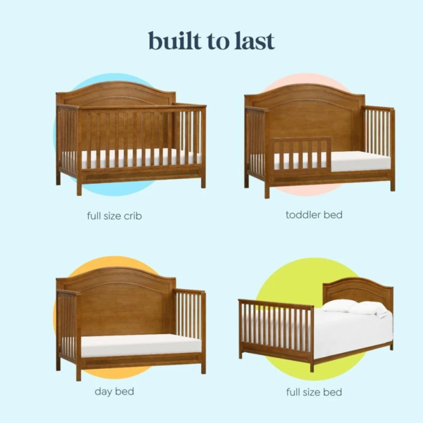 Million Dollar Baby MDB: Charlie 4-in-1 Convertible Crib -