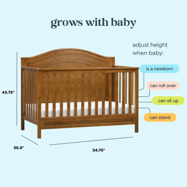 Million Dollar Baby MDB: Charlie 4-in-1 Convertible Crib -