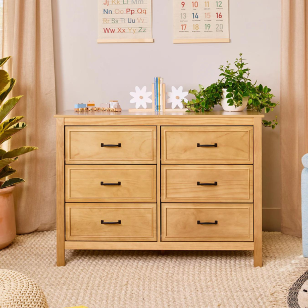 Million Dollar Baby MDB: Charlie 6 Drawer Dresser-