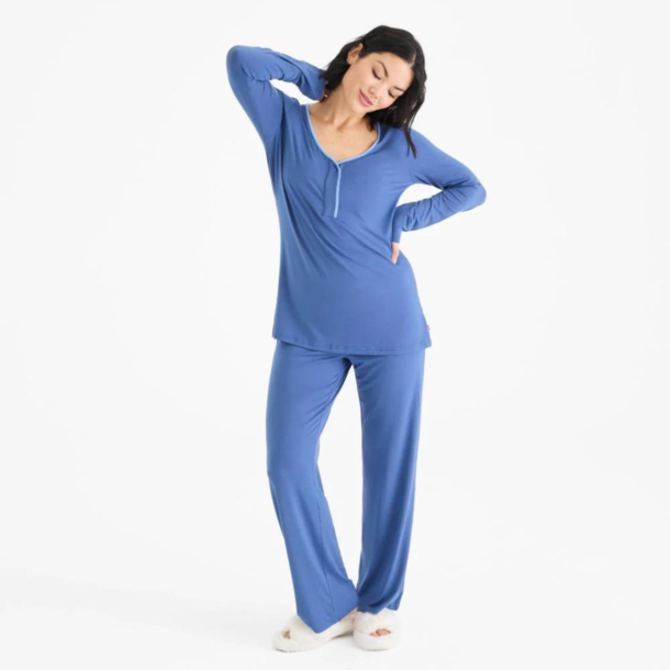 Magnificient Baby Magnetic Me: Women's LS Pj's - Symphony Blue