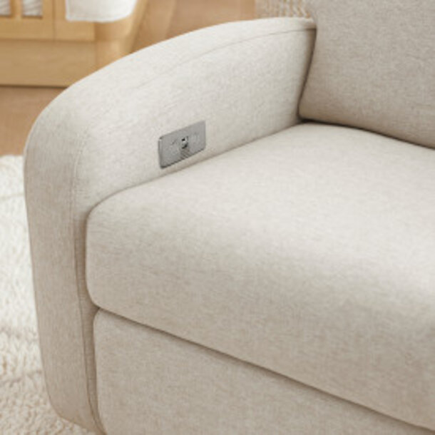 Million Dollar Baby MDB: Nami Electronic Swivel Glider Recliner -