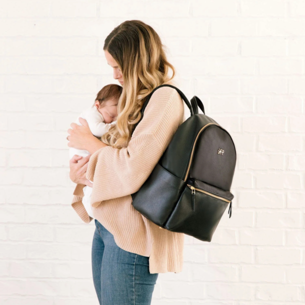 Freshly Picked FP: City Pack Diaper Bag - Ebony