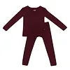 Kyte Clothing Kyte: Toddler PJ Set - Burgundy