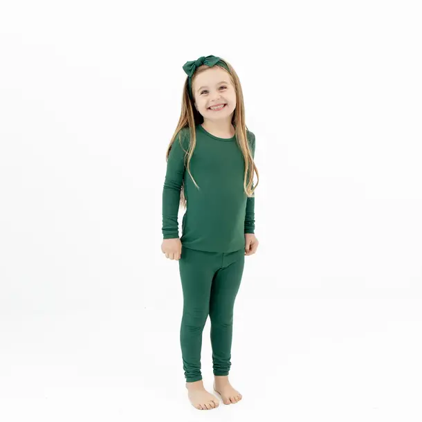Kyte Clothing Kyte: Toddler PJ Set - Evergreen